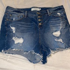 Size 18 shorts from torrid.